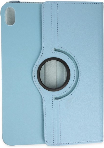 Allzey Newface Ipad 2022 10.9 (10.nesil) Kılıf 360 Tablet Deri Kılıf - Turkuaz