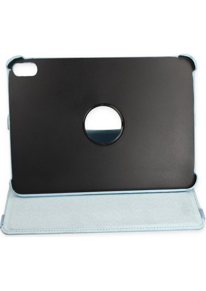 Allzey Newface Ipad 2022 10.9 (10.nesil) Kılıf 360 Tablet Deri Kılıf - Turkuaz modelleri