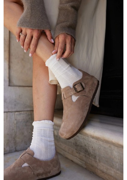 Oxford Hakiki Deri Mantar Taban Ortopedik Ayakkabı