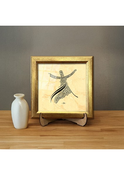 Sema Gazeli Çerçeveli Tablo fiyatları