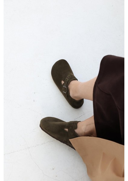 Oxford Hakiki Deri Mantar Taban Ortopedik Ayakkabı