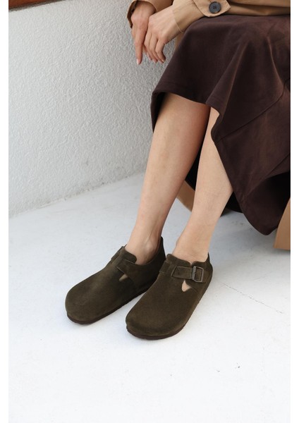 Oxford Hakiki Deri Mantar Taban Ortopedik Ayakkabı