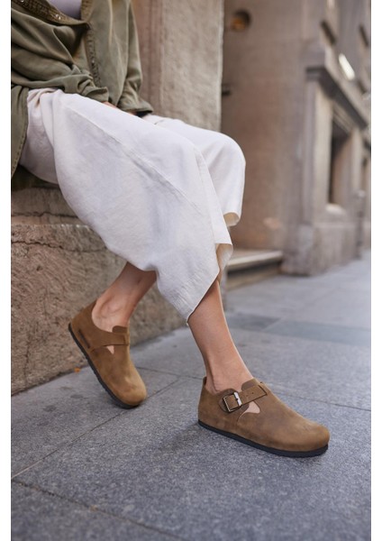 Oxford Hakiki Deri Mantar Taban Ortopedik Ayakkabı indirimleri