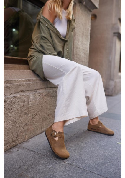 Oxford Hakiki Deri Mantar Taban Ortopedik Ayakkabı