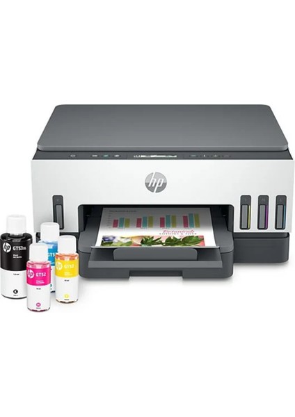 Smart Tank 720 All-In-One, Baskı, Tarama, Kopyalama, Kablosuz, Pdf'ye Tarama Yazıcı