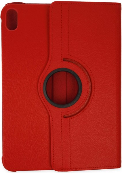 Allzey Newface Ipad 2022 10.9 (10.nesil) Kılıf 360 Tablet Deri Kılıf - Kırmızı fiyatları