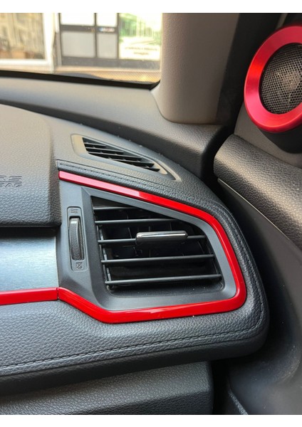 Honda Civic Fc5 Fk7 Kırmızı Halka Seti modelleri