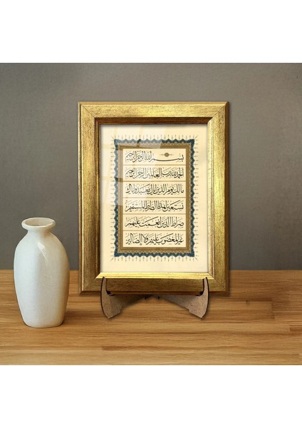 Fatiha Suresi Çerçeveli Tablo fiyatları