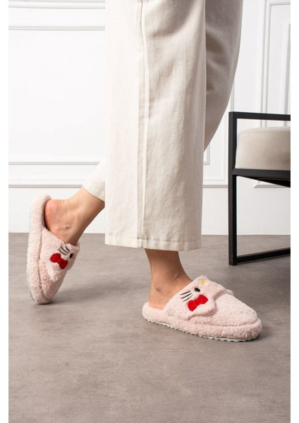 Sevimli Panda Figürlü Sessiz Yumuşak Taban Peluş Ev Içi Terlik Kışlık Unisex Ev Terliği fiyatları