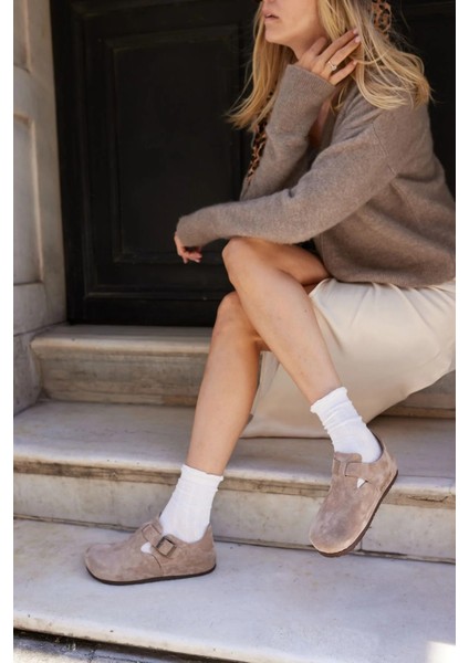 Oxford Hakiki Deri Mantar Taban Ortopedik Ayakkabı