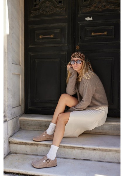 Oxford Hakiki Deri Mantar Taban Ortopedik Ayakkabı