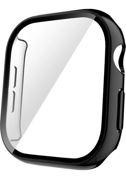 Apple Watch 10-11 42mm Sert Pc Kasa Electroplatink Çerçeveli Ekran Koruyucu Apple Watch Gard 36 fırsatları
