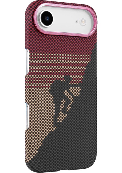 Allzey Newface Apple Iphone 17 Air Vega Magsafe Kapak - Kırmızı modelleri