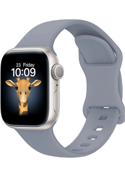 Apple Watch 7 45MM Lopard KRD-131 Silikon Kordon Strap Kayış