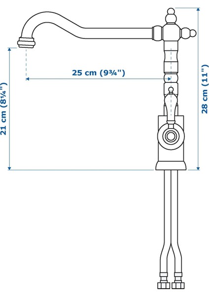 Glittran Eviye Bataryası Siyah 28 Cm fiyatları