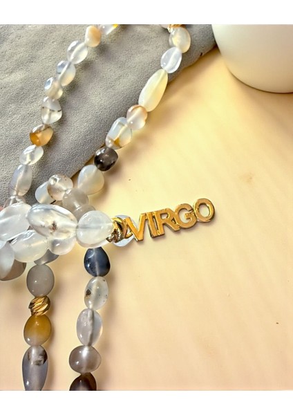 Sitrin Doğal Taş Uzun Kadın Kolye modelleri