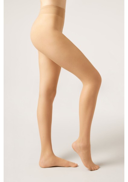 20 Den Mat Ten Rengi & Mat Siyah Ikili Kadın Külotlu Çorap modelleri