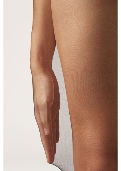 20 Den Mat Ten Rengi & Mat Siyah Ikili Kadın Külotlu Çorap