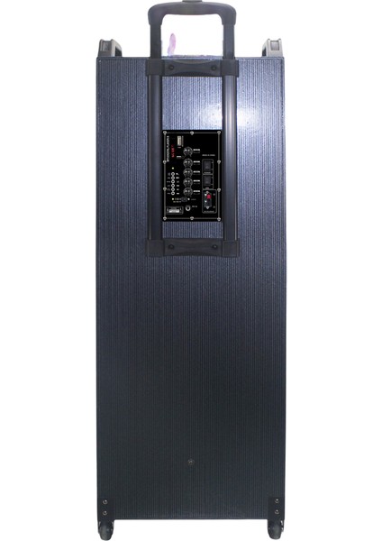 HP-973 Bluetooth Süper Bass Parti Hoparlör – 2X10” Woofer, Rgb Işık, Kablosuz Mikrofon, Şarjlı indirimleri