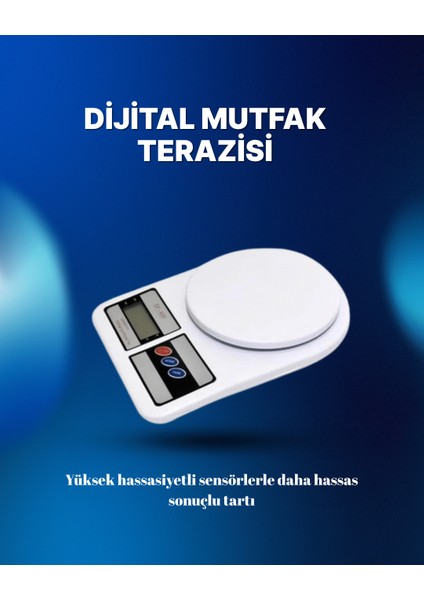Wizard TF-1010 Dijital Mutfak Tartısı