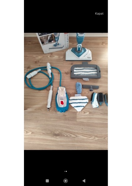 Beyaz Buharlı Mop ile Temizliği Kolayca Sağlayın fiyatları