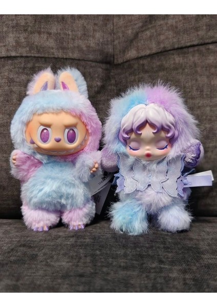 2’li Set 1 Adet Labubu 1 Adet Skullpanda Kutulu Mükemmel Set