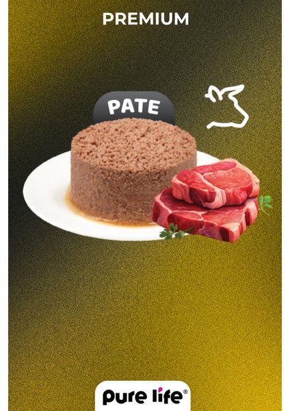 Purelife Pate Kuzulu Yavru Kedi Konserve Mama 400GR indirimleri