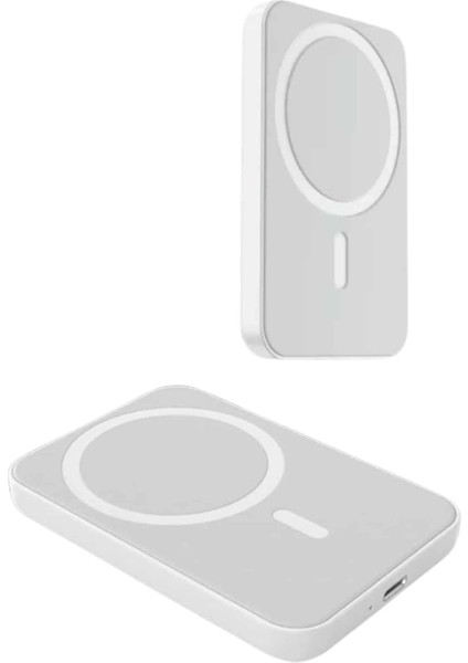 Wizard Magsafe Battery Pack Powerbank Kablosuz Şarj 5.000 Mah indirimleri