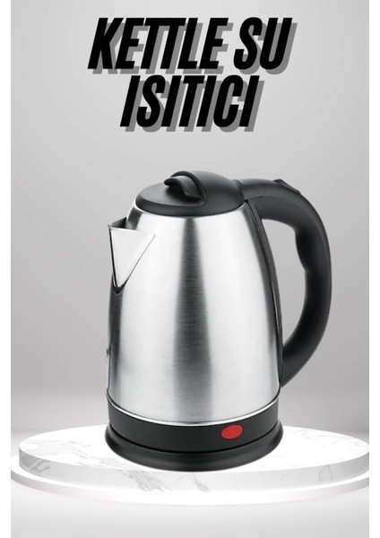 Wizard Su Isıtıcı 220 - 240 V Paslanmaz Çelik Kettle Uzun Ömürlü 2000 Watt