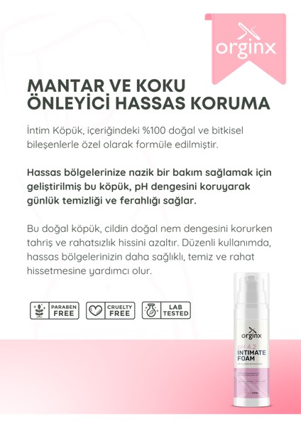 Çay Ağacı Formüllü Sıkılaştırıcı İntim Köpük – Genital Bölge Koku, Mantar ve Akıntı Karşıtı 150 ml fiyatları