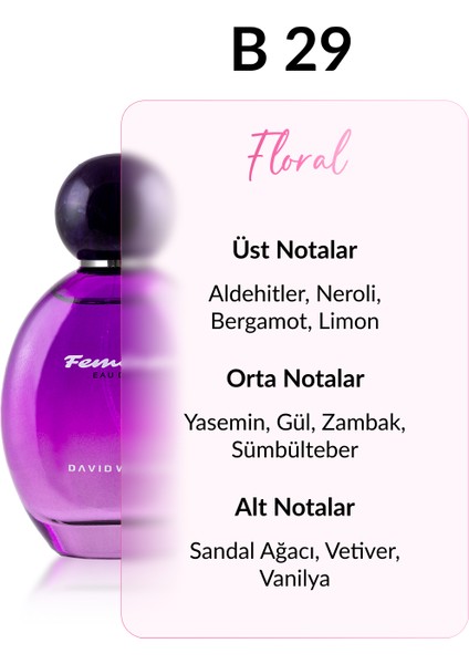 B29 Ittercul 100 ml Kadın Parfüm | Floral fiyatları