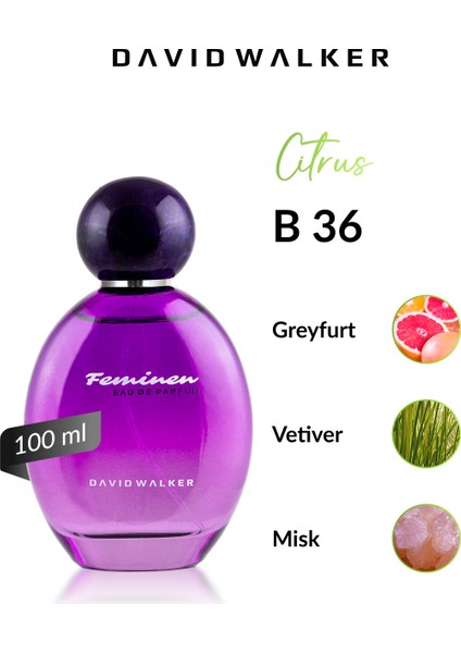 B36 Diospyros 100 ml Kadın Parfüm | Citrus-Fresh