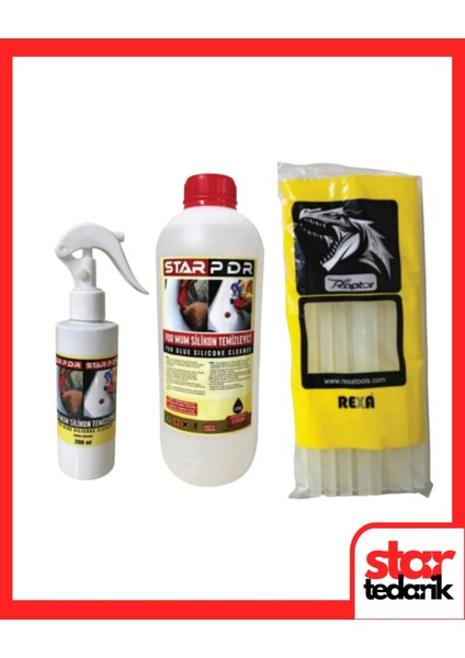 Boyasız Göçük Düzeltme | 1kg Rexa Silikon | 200ML Silikon Sökücü Sprey | 1lt Silikon Sökücü Sıvı