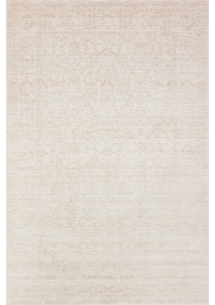 Krem Klasik Modern Etnik Desenli Halı | Makinada Yıkanabilir | Hav Toz Vermez | Leke Tutmayaz | Kaymaz Taban | Dijital Makine Baskı | Salon Yolluk Mutfak Halısı