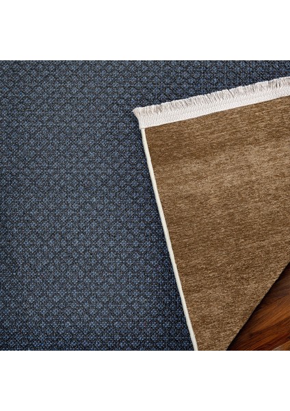 Kahve Düz Modern Etnik Desenli Halı | Makinada Yıkanabilir | Hav Toz Vermez | Leke Tutmayaz | Kaymaz Taban | Dijital Makine Baskı | Salon Yolluk Mutfak Halısı modelleri