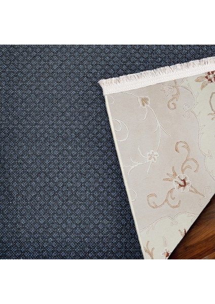 Krem Bordürlü Modern Etnik Desenli Halı | Makinada Yıkanabilir | Hav Toz Vermez | Leke Tutmayaz | Kaymaz Taban | Dijital Makine Baskı | Salon Yolluk Mutfak Halısı fırsatları