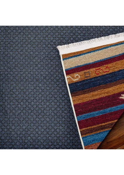 Bordo Çizgili Modern Etnik Desenli Halı | Makinada Yıkanabilir | Hav Toz Vermez | Leke Tutmayaz | Kaymaz Taban | Dijital Makine Baskı | Salon Yolluk Mutfak Halısı fırsatları
