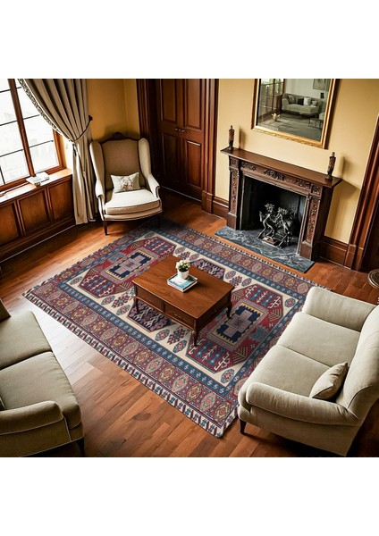 Bordo Madalyon Modern Etnik Desenli Halı | Makinada Yıkanabilir | Hav Toz Vermez | Leke Tutmayaz | Kaymaz Taban | Dijital Makine Baskı | Salon Yolluk Mutfak Halısı fiyatları