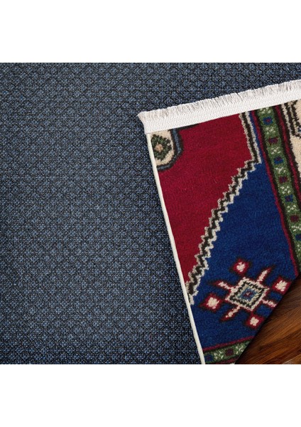 Mavi Madalyon Modern Etnik Desenli Halı | Makinada Yıkanabilir | Hav Toz Vermez | Leke Tutmayaz | Kaymaz Taban | Dijital Makine Baskı | Salon Yolluk Mutfak Halısı fırsatları