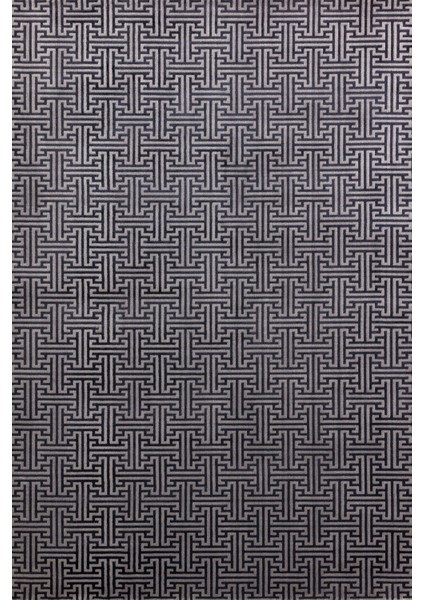Koyu Mavi Geometrik Modern Etnik Desenli Halı | Makinada Yıkanabilir | Hav Toz Vermez | Leke Tutmayaz | Kaymaz Taban | Dijital Makine Baskı | Salon Yolluk Mutfak Halısı