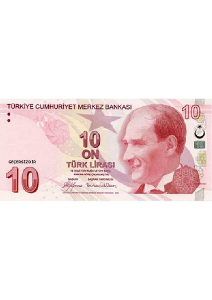 Şaka Prası - 100 Adet 10 Tl