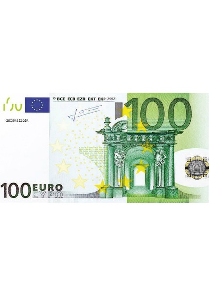 Şaka Parsı - 100 Adet 100 Euro