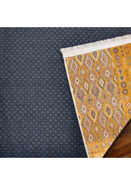 Sarı Etnik Modern Etnik Desenli Halı | Makinada Yıkanabilir | Hav Toz Vermez | Leke Tutmayaz | Kaymaz Taban | Dijital Makine Baskı | Salon Yolluk Mutfak Halısı fırsatları