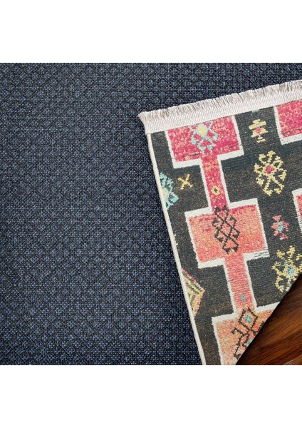 Kırmızı Etnik Modern Etnik Desenli Halı | Makinada Yıkanabilir | Hav Toz Vermez | Leke Tutmayaz | Kaymaz Taban | Dijital Makine Baskı | Salon Yolluk Mutfak Halısı fırsatları