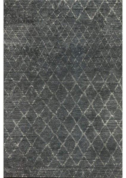 Antrasit Geometrik Modern Etnik Desenli Halı | Makinada Yıkanabilir | Hav Toz Vermez | Leke Tutmayaz | Kaymaz Taban | Dijital Makine Baskı | Salon Yolluk Mutfak Halısı