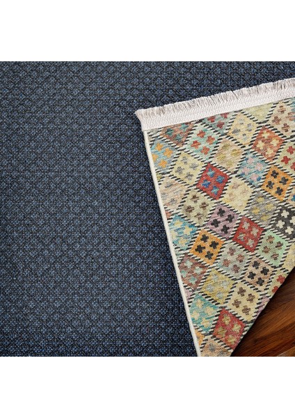 Bej Geometrik Modern Etnik Desenli Halı | Makinada Yıkanabilir | Hav Toz Vermez | Leke Tutmayaz | Kaymaz Taban | Dijital Makine Baskı | Salon Yolluk Mutfak Halısı fırsatları