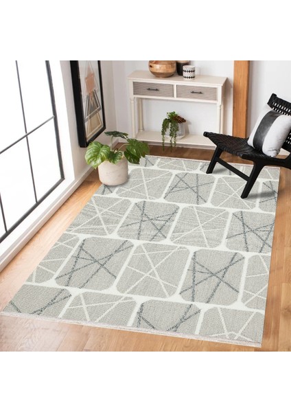 Mavi Geometrik Modern Etnik Desenli Halı | Makinada Yıkanabilir | Hav Toz Vermez | Leke Tutmayaz | Kaymaz Taban | Dijital Makine Baskı | Salon Yolluk Mutfak Halısı fiyatları