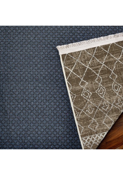 Kahve Etnik Modern Etnik Desenli Halı | Makinada Yıkanabilir | Hav Toz Vermez | Leke Tutmayaz | Kaymaz Taban | Dijital Makine Baskı | Salon Yolluk Mutfak Halısı fırsatları