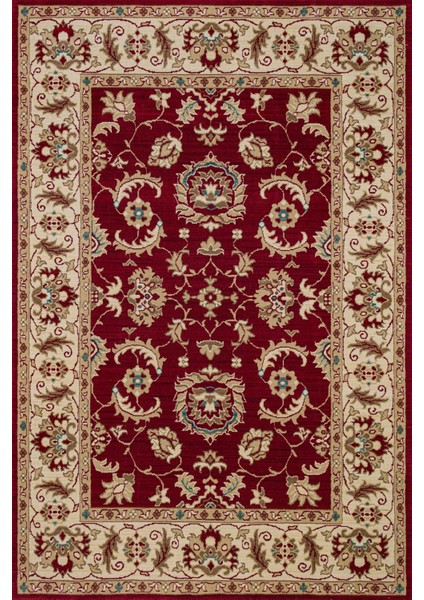 Bordo Bordürlü Modern Etnik Desenli Halı | Makinada Yıkanabilir | Hav Toz Vermez | Leke Tutmayaz | Kaymaz Taban | Dijital Makine Baskı | Salon Yolluk Mutfak Halısı