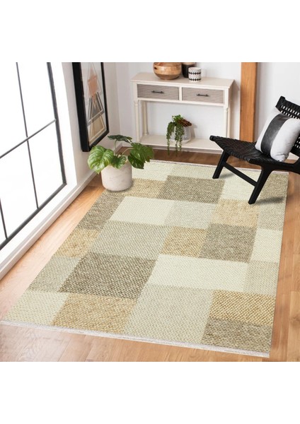 Krem Patchwork Modern Etnik Desenli Halı | Makinada Yıkanabilir | Hav Toz Vermez | Leke Tutmayaz | Kaymaz Taban | Dijital Makine Baskı | Salon Yolluk Mutfak Halısı fiyatları